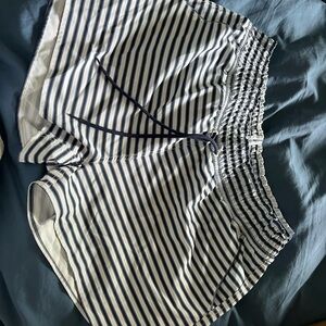 Carve Designs Blue and white swim shorts